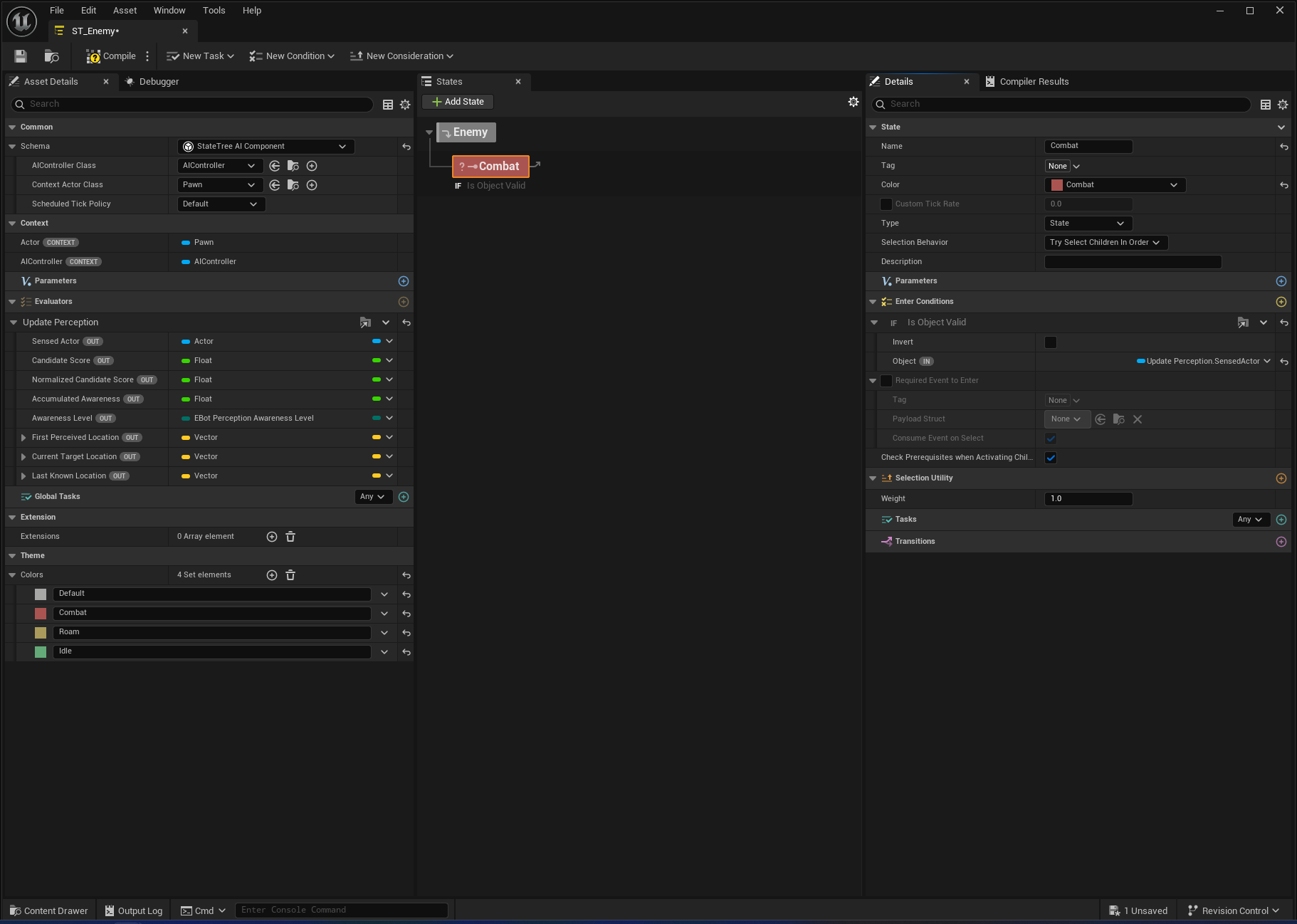 State Tree, Combat State 1