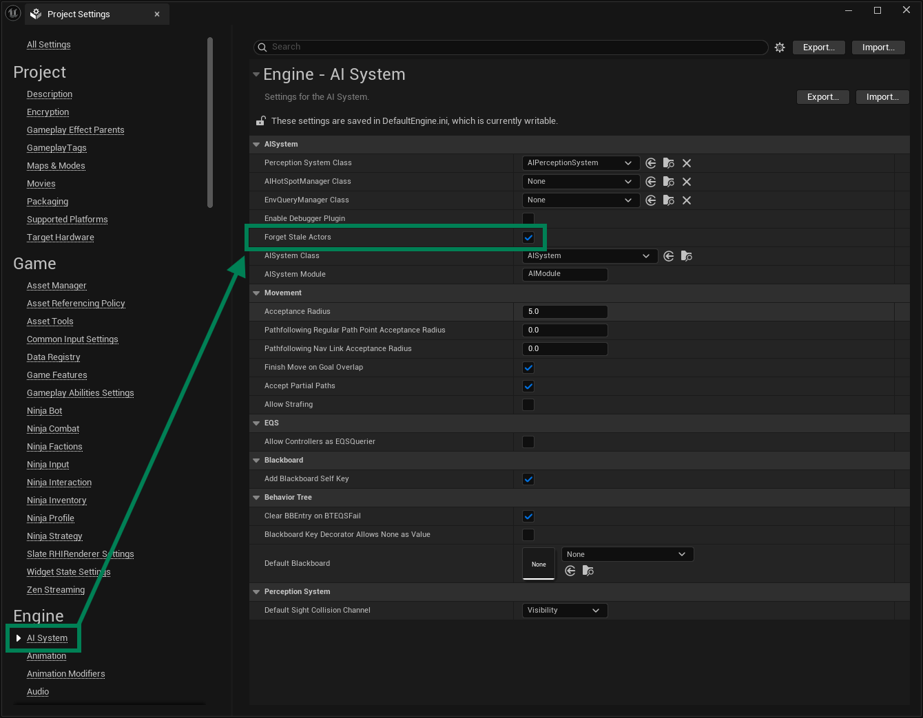 Forgetting Stale Actors