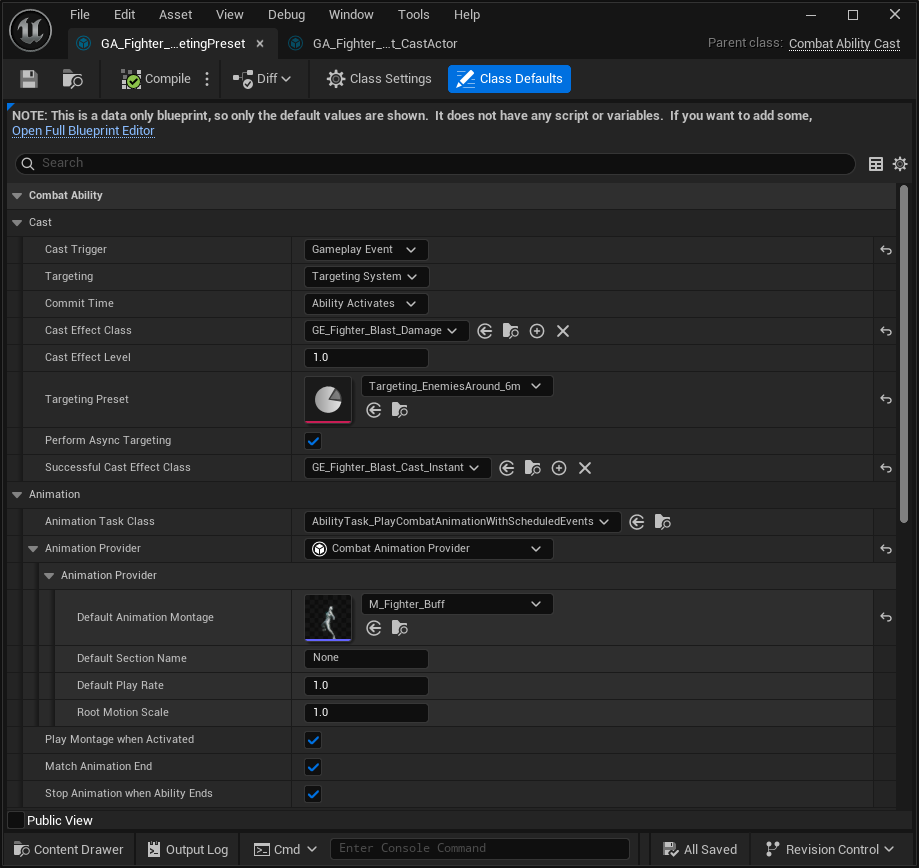 Cast Ability (Targeting Preset) Cast Ability (Targeting Preset)