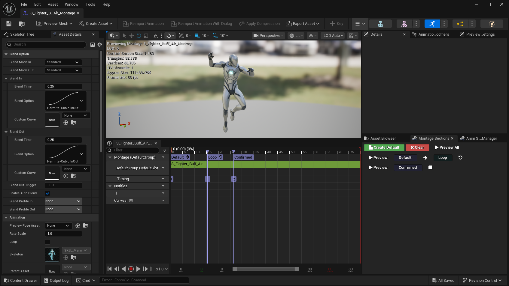 Cast Animation Montage (looping) Cast Animation Montage (looping)