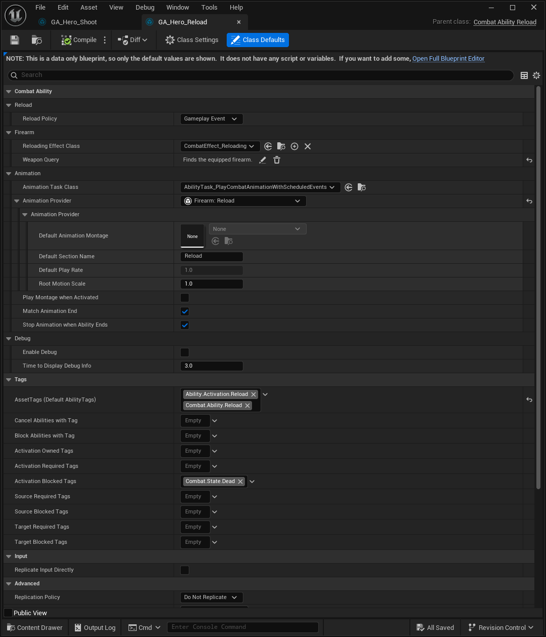 Firearm Reload Ability Firearm Reload Ability