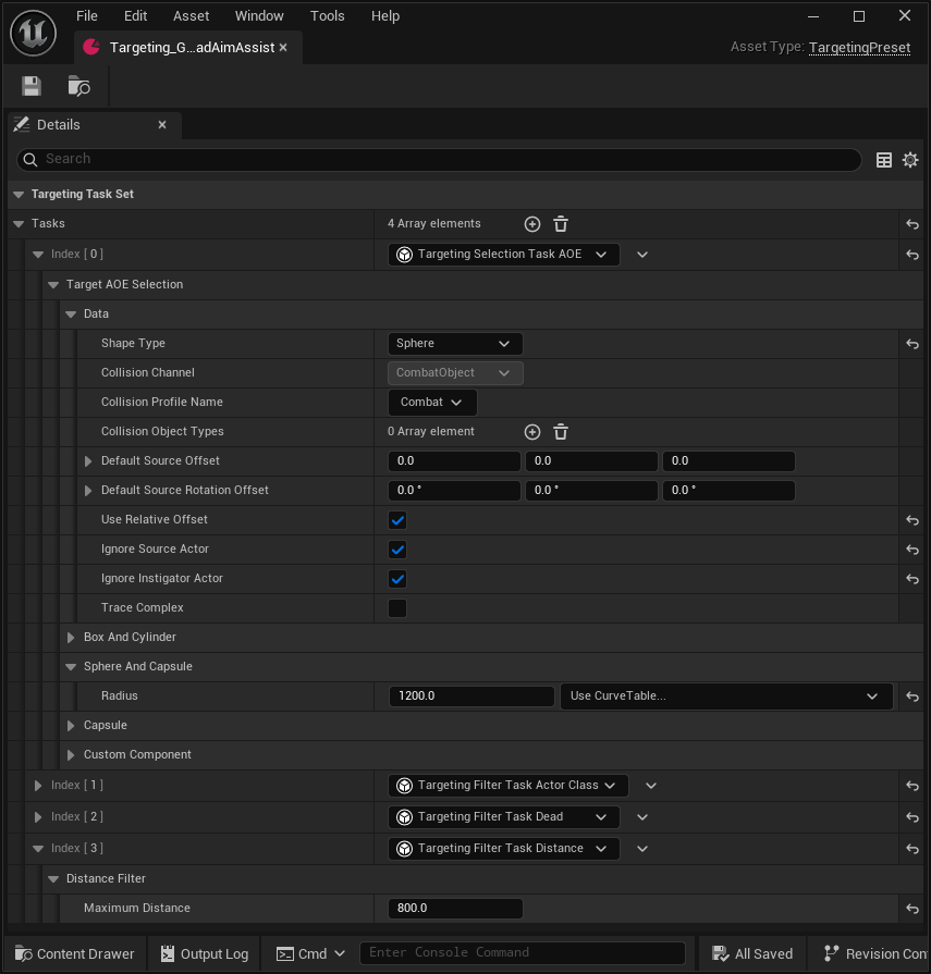 Aim Assist Preset Aim Assist Preset