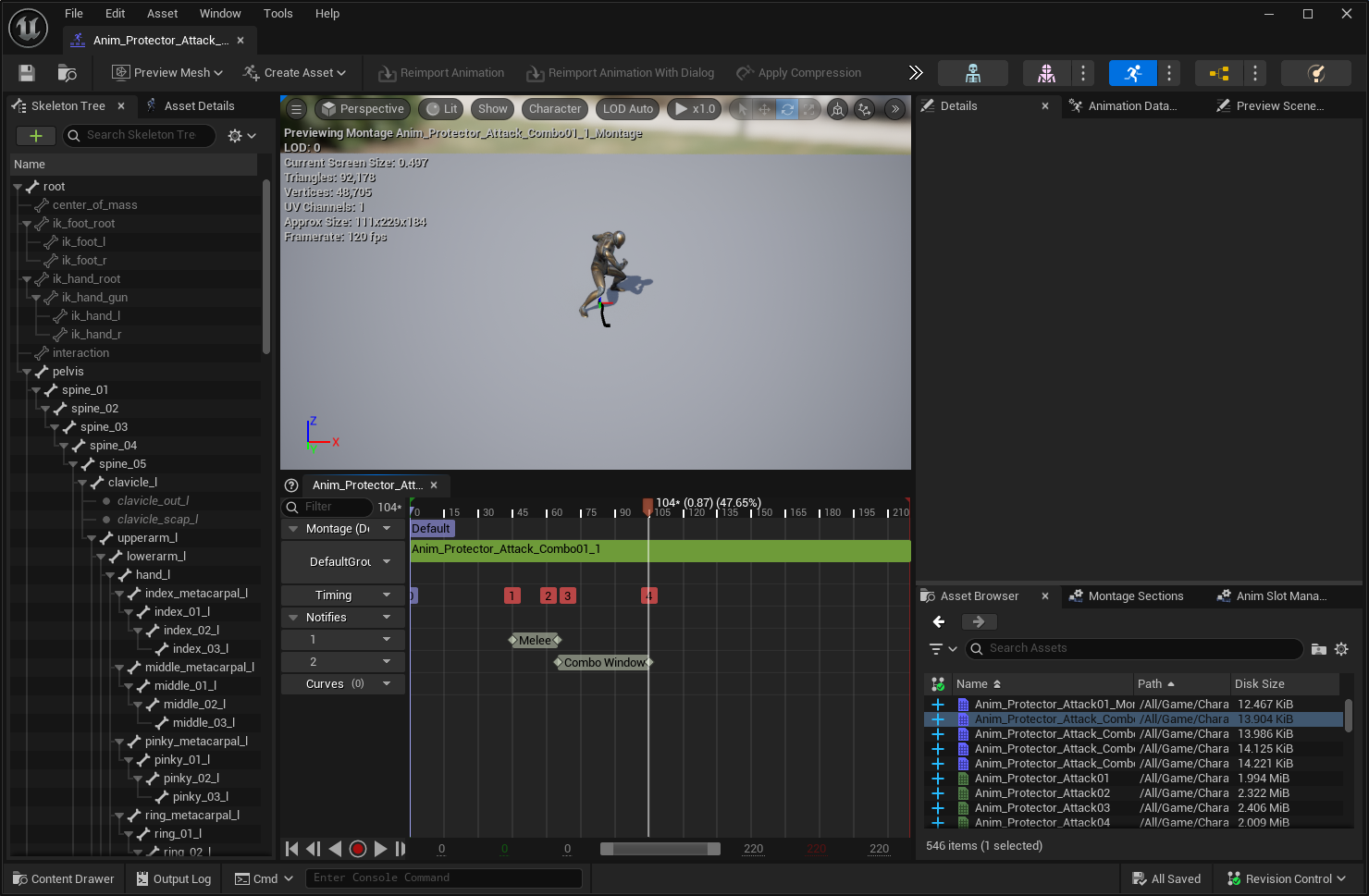 Combo Anim Notify Combo Anim Notify