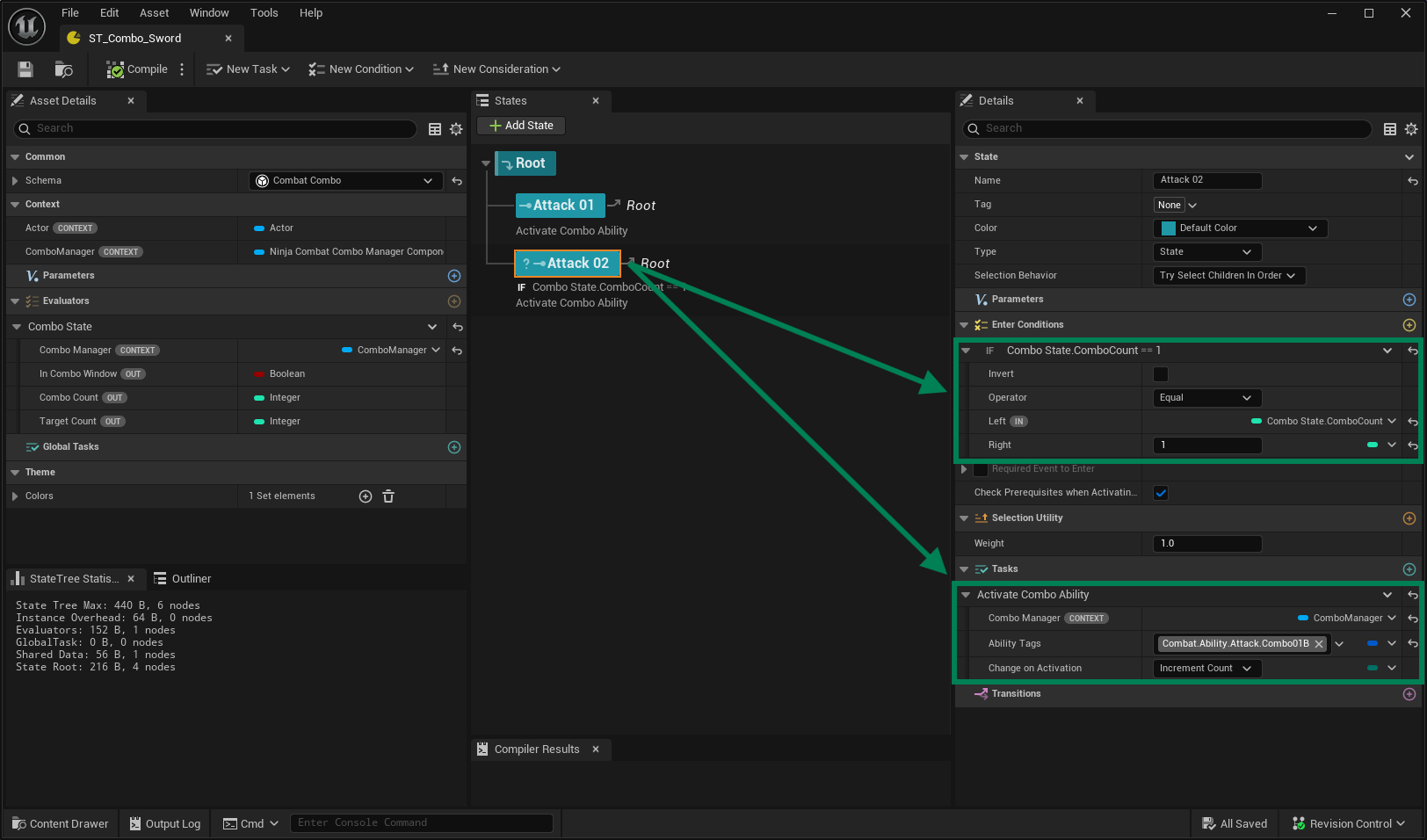 State Tree Combo State Attack 03 State Tree Combo State Attack 03