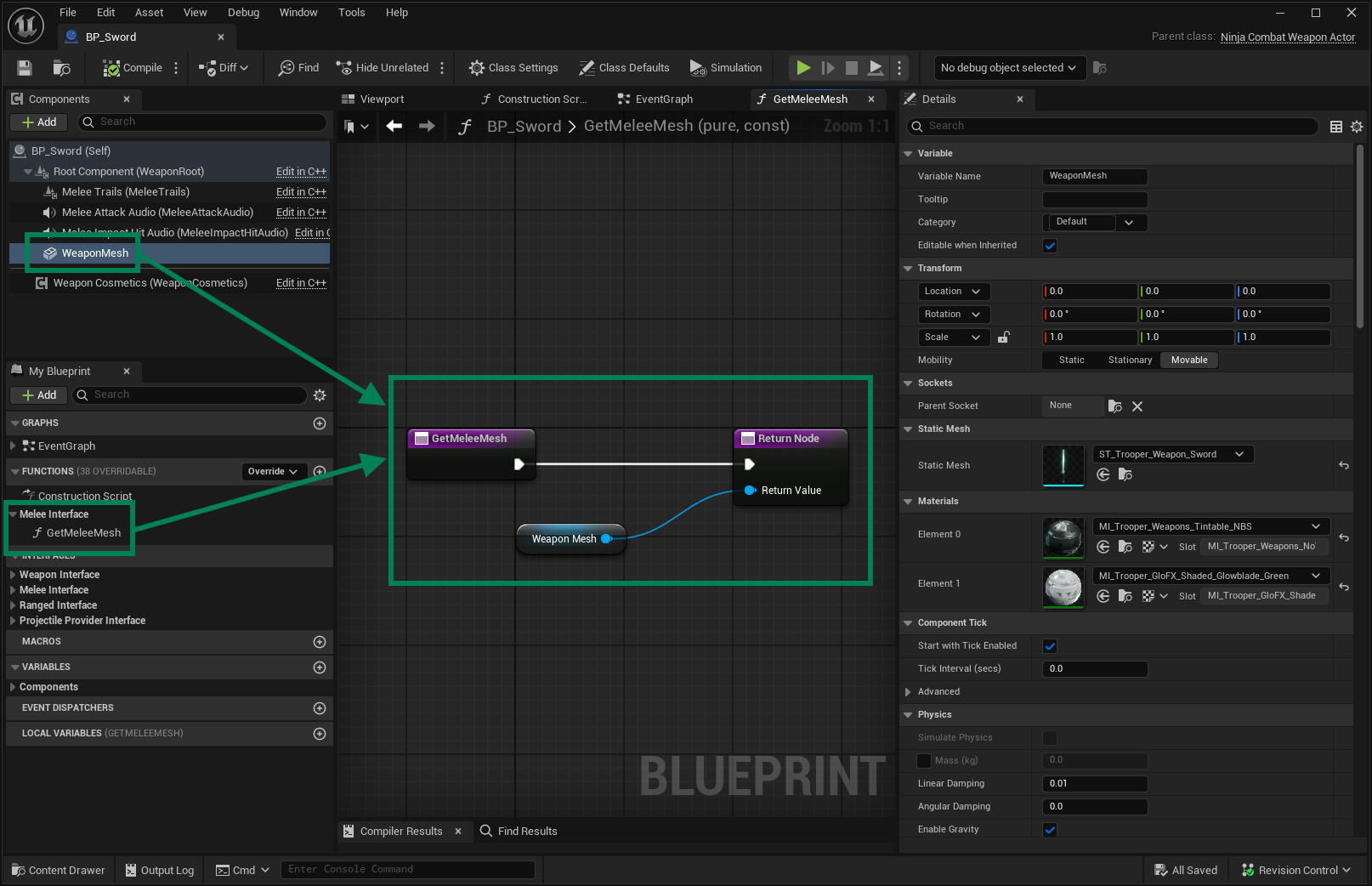 Weapon Setup Weapon Setup