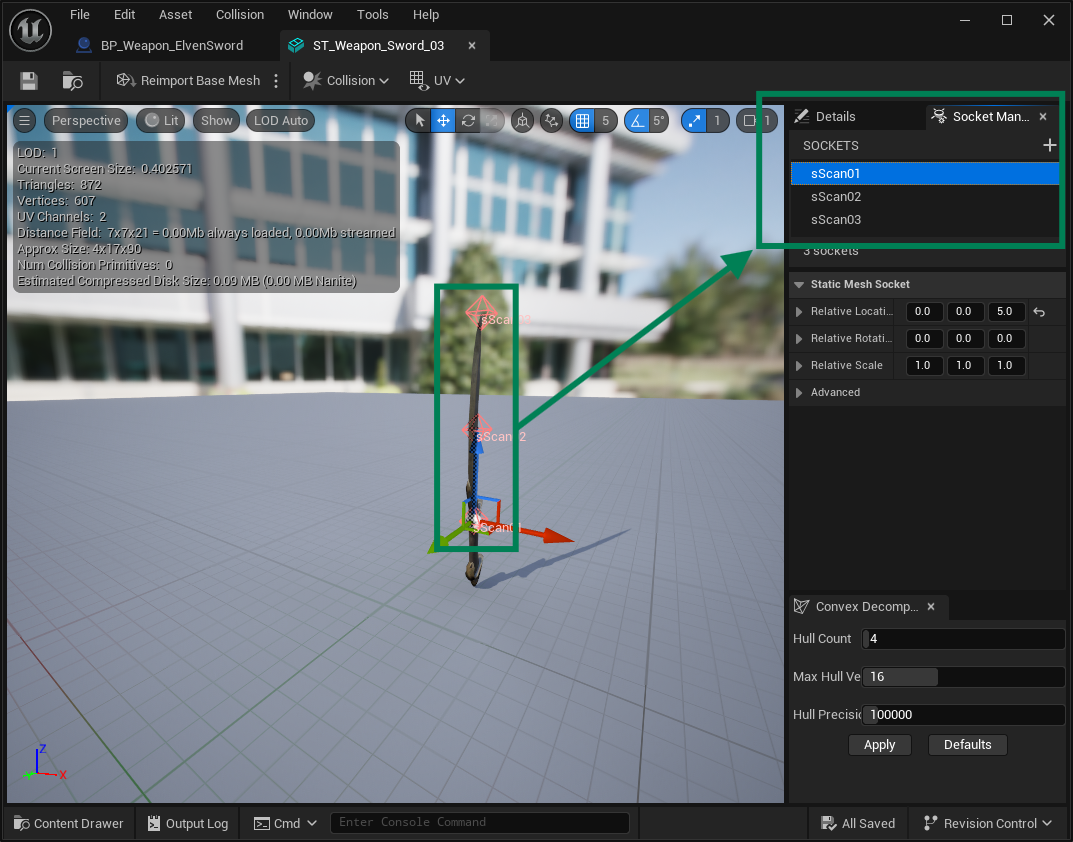 Weapon Sockets Weapon Sockets