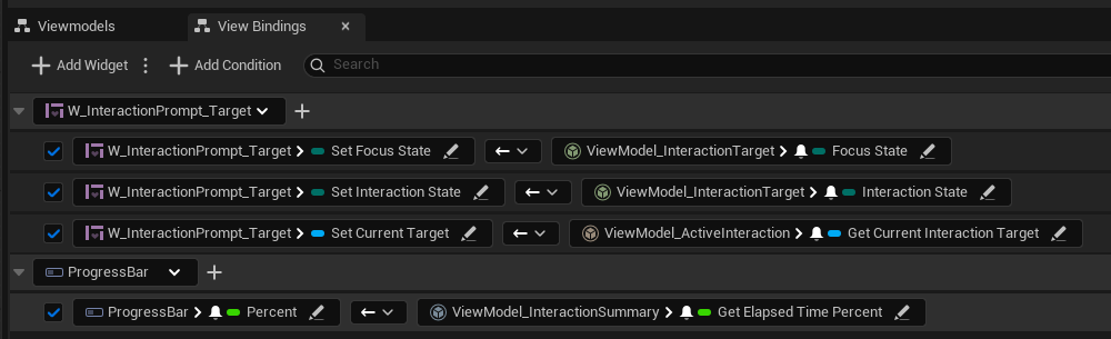 Bindings for current target and elapsed percent Bindings for current target and elapsed percent