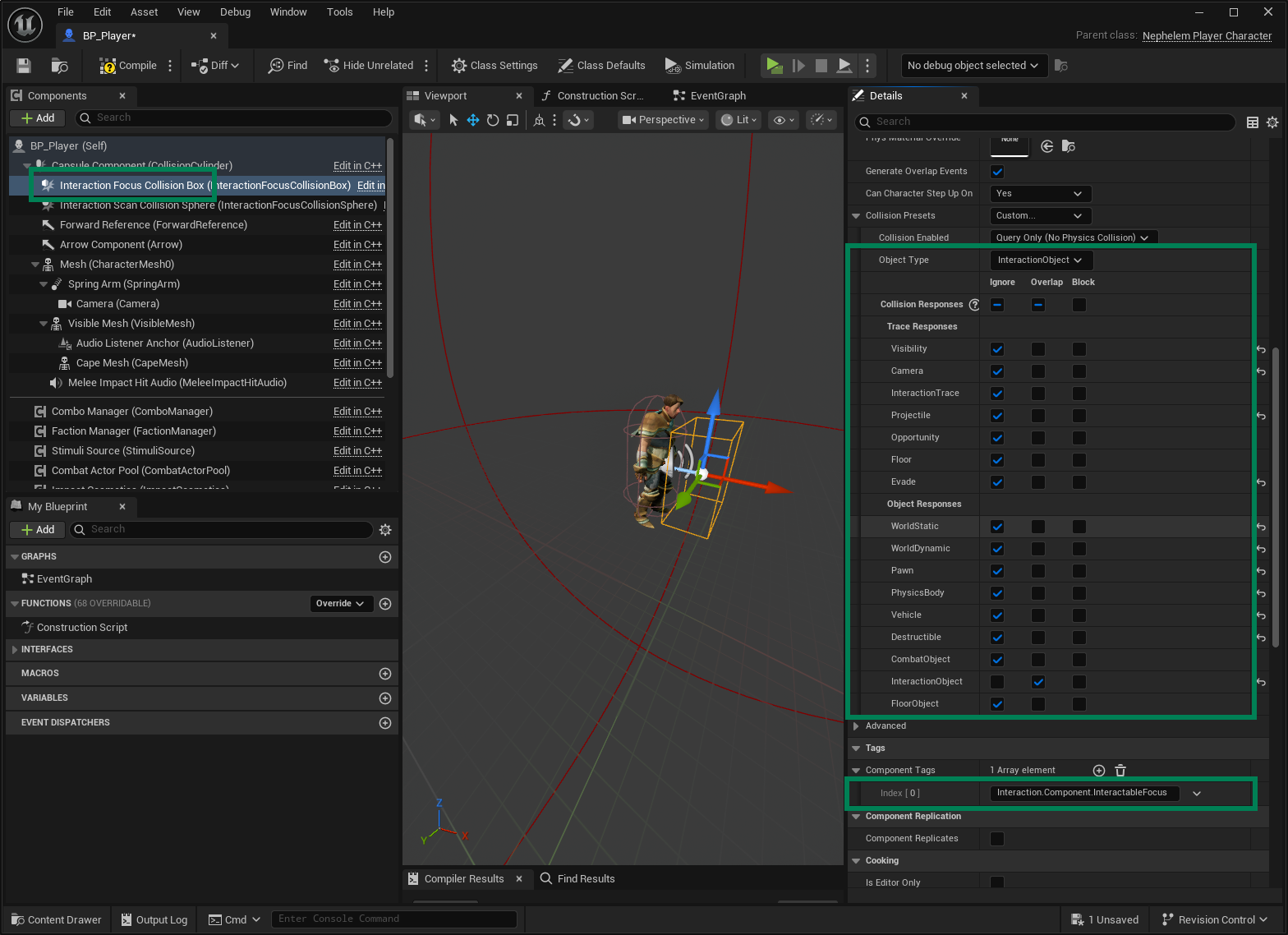 Interactable Focus Collider Interactable Focus Collider