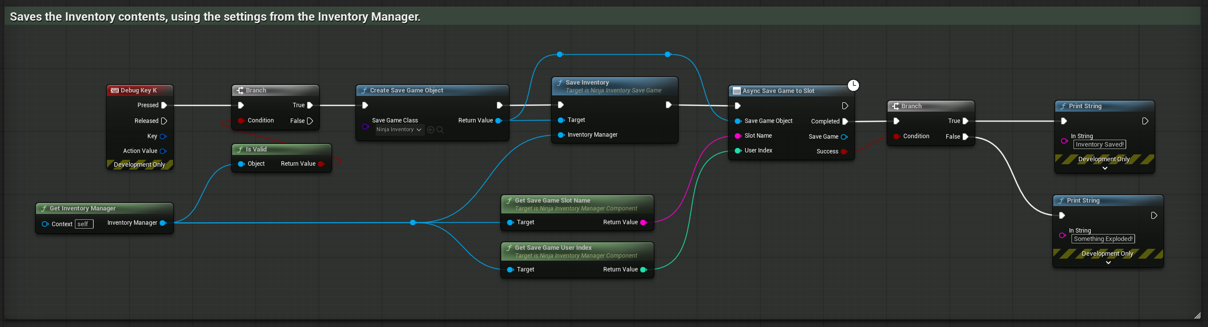 Saving the Player Inventory Saving the Player Inventory