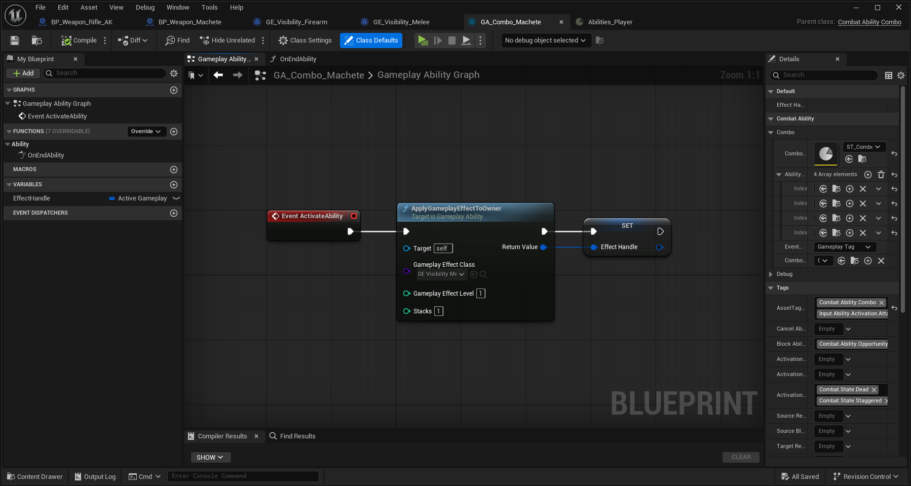 Apply melee effect on ability activate Apply melee effect on ability activate
