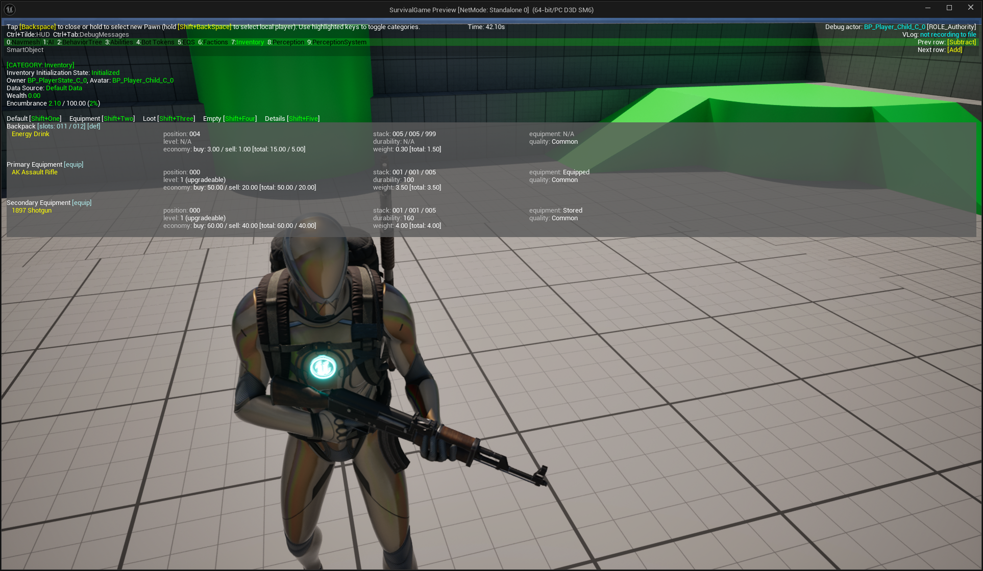 Default Debugger View Default Debugger View