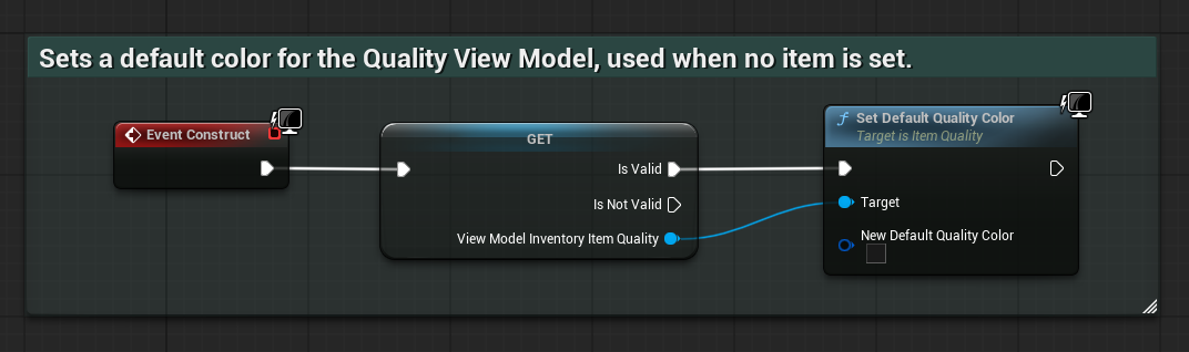 Default Quality Color