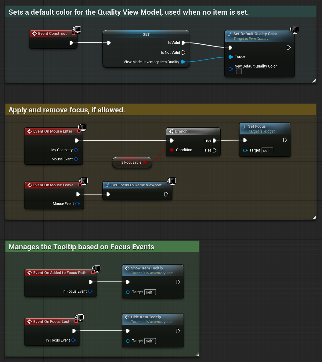 Tooltip Event Graph