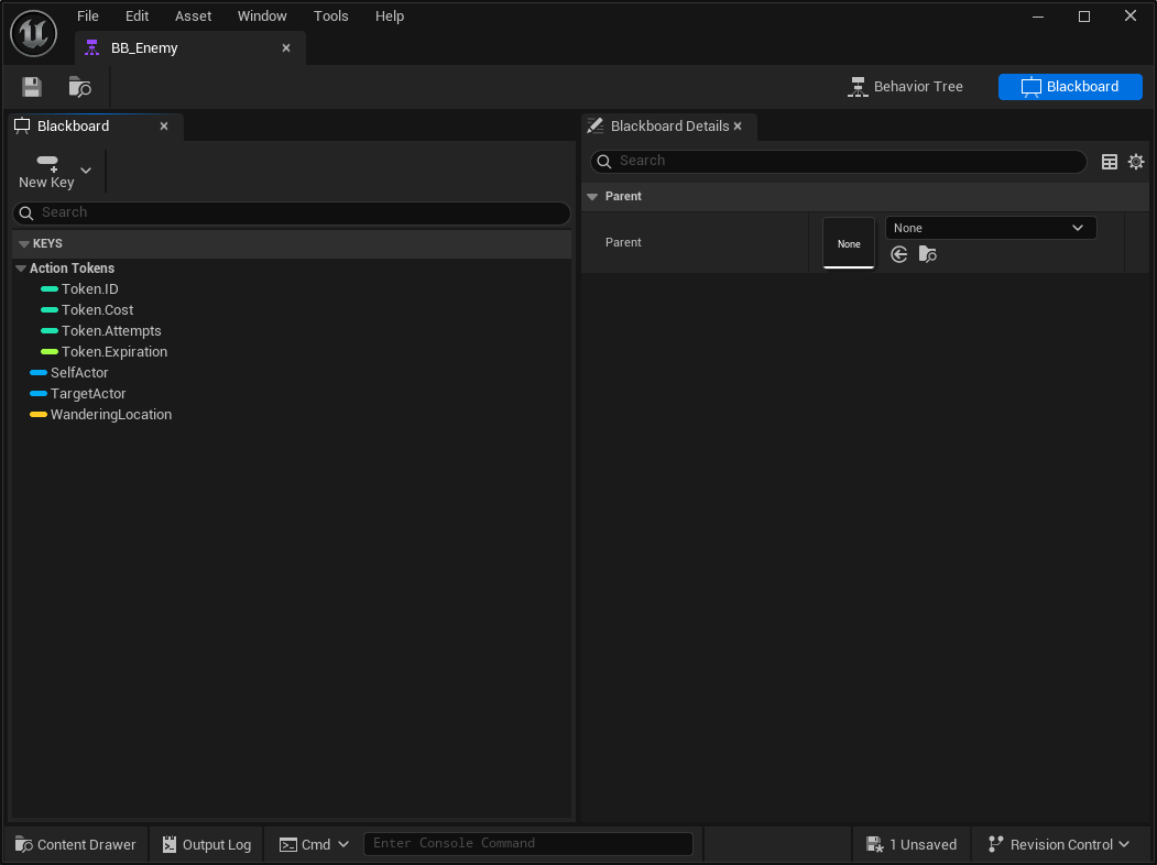 Blackboard setup for Ninja Tokens Blackboard setup for Ninja Tokens